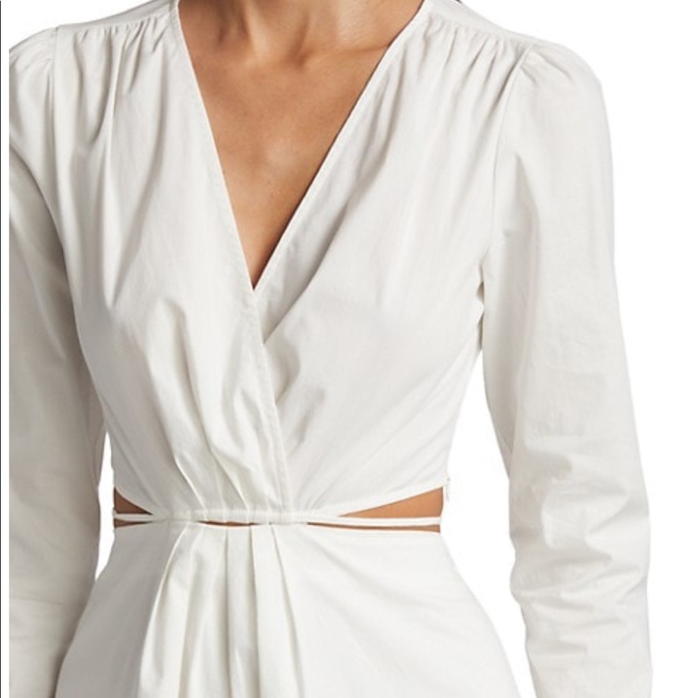 Saks Fifth Ave Cut-Out Minidress - Picture 2 of 5